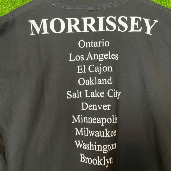 Morrissey Double Sided Rock Tour T-Shirt size Extra Large - Picture 6 of 7